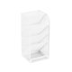 thumbnail image 1 of Escritorio simple, organizador de suministros de oficina, 4 ranuras, lápiz, lápiz, soporte de metal para el hogar, blanco Feliz Sencillez, 1 of 5