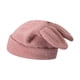 thumbnail image 4 of Gorro de punto con orejas de conejo para adultos, gorro de esquí informal, gorro cálido para mujer Rosa, 4 of 9