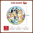 thumbnail image 2 of Defioc Bluey for Christmas Tree Skirt Snowman Xmas Tree Skirt Farmhouse Christmas Decorations Tree Mat for Holiday Party Decor-36", 2 of 6