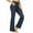 #171 Dark Blue, variant on Women's High Rise Flare Jeans, Seamless Fitness Stretchy Bootcut Yoga Jeggings, Army Green Denim Pants with 4 Pockets,S