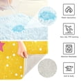 thumbnail image 3 of Yayeee Bath Rugs for Bathroom Floor Set of 2 Non Slip Fluffy Soft Absorbent Mat, White Stars, 3 of 7