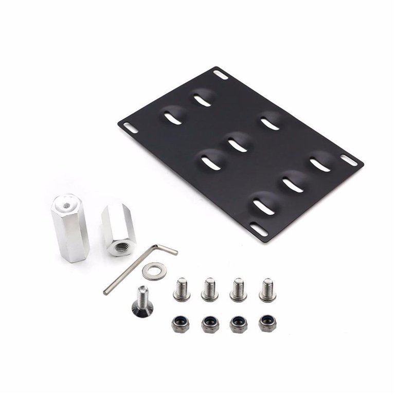 Front Tow Hook License Plate Bracket For 2017-2019 Honda CR-V – No-Drill Mount