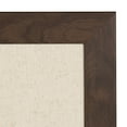 thumbnail image 3 of DesignOvation Beatrice Framed Linen Fabric Pinboard, 18x27, Walnut Brown, 3 of 5