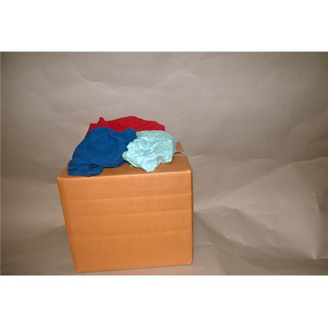 CTC RAGS CAWK50 Recycled All-White Cotton Knit Rags 