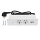 thumbnail image 1 of Recessed Power Strip with Wireless Charge USB Ports 4 in 1 Furniture Power Outlet for Table, 1 of 4