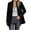 Black, variant on Meichang Blazers for Women Business Long Sleeve Blazer Casual Open Front A-Line Suit Jackets Elegant Notched Collar Cardigan