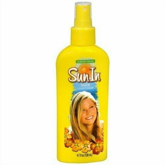 Sun In Spray Hair Lightener & Less Greasy Hair, Lemon Fresh, 4.7oz, 6-Pack
