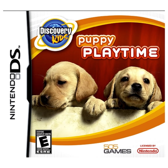 discovery kids puppy playtime - nintendo ds