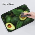 thumbnail image 6 of Bingfone Fresh Avocados Laptop Sleeve Case 15 Inch, 360° Protective Computer Carrying Bag, 6 of 9
