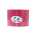 thumbnail image 1 of Advancent Cinta muscular soporte elástico deporte cinta adhesiva vendaje rodillera alivio del dolor muscular rodilleras soporte para gimnasio Fitness Gimnasios en casa Rosa 10 cm * 5 m Advancent OD000097-04, 1 of 1