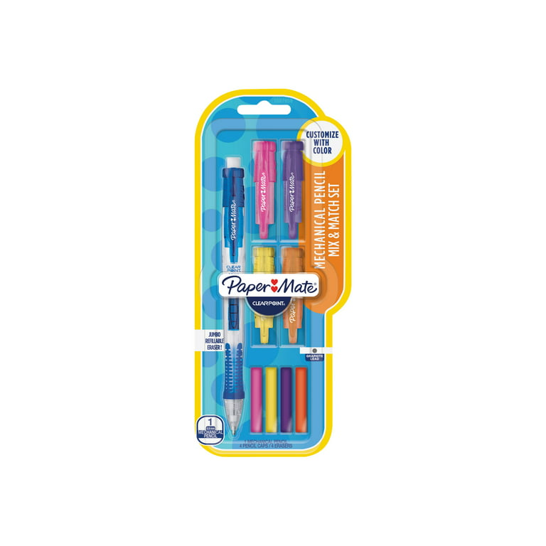 Paper Mate Clearpoint Mix & Match Mechanical Pencil, 0.5 mm