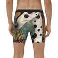 thumbnail image 4 of Salouo Abstract Dalmatian Art Pattern Men's Boxer Briefs, Soft & Breathable Underwear Elastic Waistband Briefs for Men,1-Pack, 4 of 7