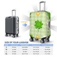 thumbnail image 6 of Bixox Washable St Patrick's Day11 Printed Luggage Cover, Fashion Suitcase Protector Fits for Medium luggage, 6 of 8