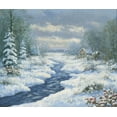 thumbnail image 2 of Motz, Peter 30x26 White Modern Wood Framed Museum Art Print Titled - Autumn morning, 2 of 4