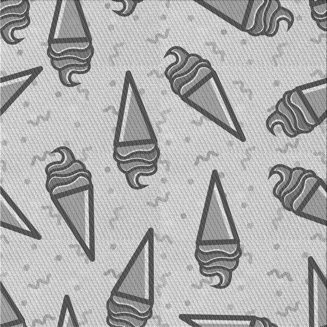 Ahgly Company Tapis d'Intérieur Lavable en Machine Carré Gris Transitionnel, 4 Pieds Carré