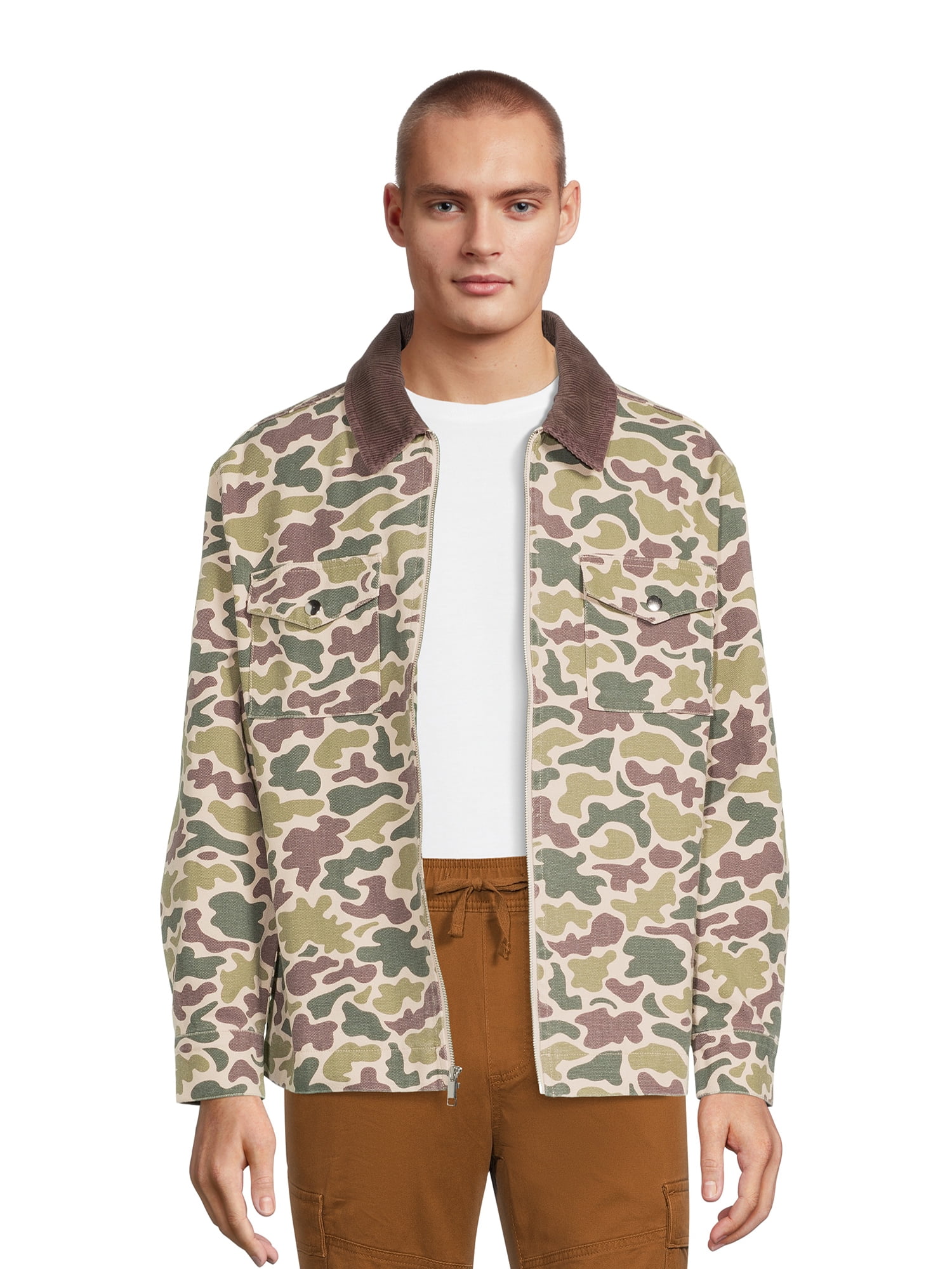No Boundaries Men’s Shirt Jacket