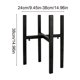 thumbnail image 3 of CaiYueKe Adjustable Telescopic Plant Stand Indoor Flower Pot Rack Metal Display Shelf for Home Decor Garden Patio Living Room Houseplants Holder Organizer, 3 of 8