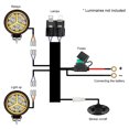 thumbnail image 2 of sweethay Kit de arnés de cableado de luz de barco de coche Universal motocicleta 12V 40A interruptor de relé de lámpara con accesorios de Bombillas para automóviles, 2 of 6