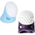 thumbnail image 1 of Dedal de silicona de 2 tamaños para dedos, protector de pulgar, para coser, tejer y acolchar, 1 of 5
