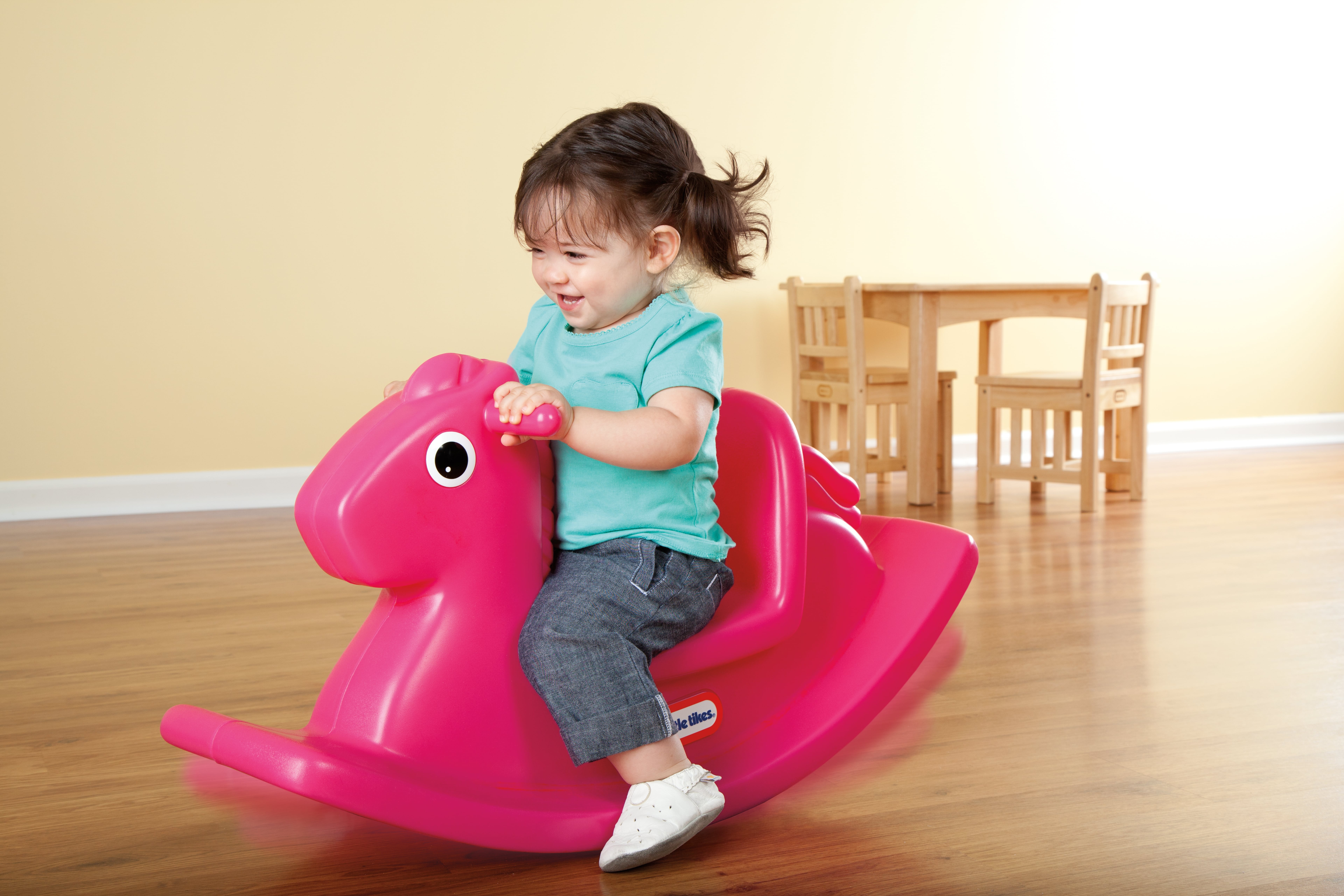 Little Tikes Small Rocker, Magenta Rocking Horse, Indoor