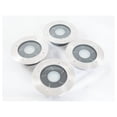thumbnail image 2 of 4-Pack Solar Power Outdoor Stainless Steel 4 LED Step/Deck Light, 2 of 7