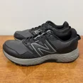 thumbnail image 1 of New Balance 410 V8 Shoes Mens 8D Black Grey Trail Running Sneakers MT410LB8, 1 of 6