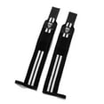 thumbnail image 3 of GYMREAPERS Weightlifting Black Wrist Wraps for Powerlifting Competition with Thumb Loop, 18-Inch, 3 of 6