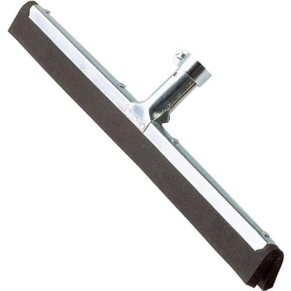 Ettore Wipe'n Dry 18 In. Straight Rubber Floor Squeegee 61018
