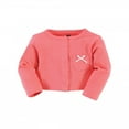 thumbnail image 5 of Hudson Baby Infant Girl Cotton Dress and Cardigan Set, Coral Watermelon, 0-3 Months, 5 of 5