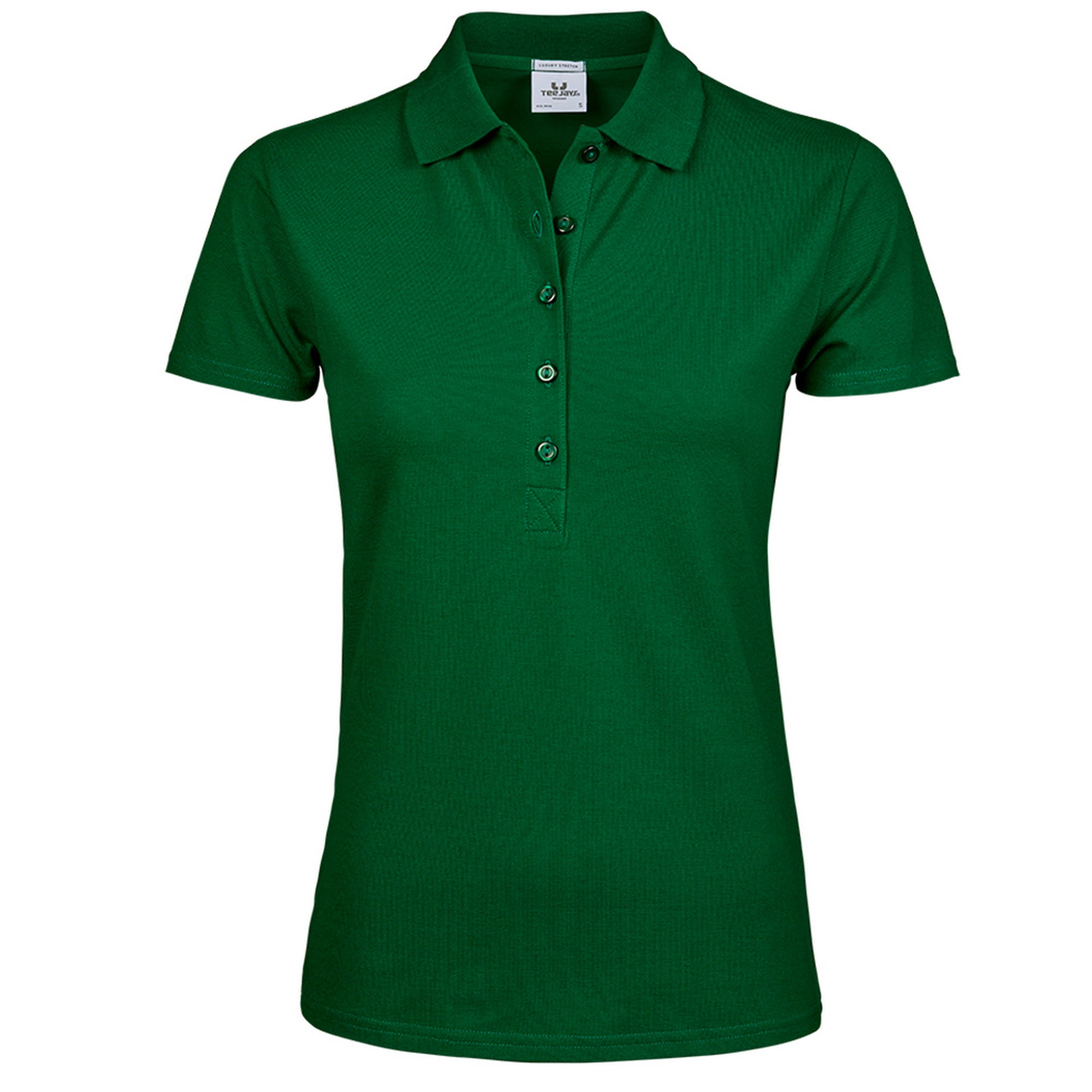tee jays luxury stretch polo