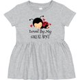 thumbnail image 3 of Inktastic Loved by My Great Aunt Girls Baby Dress, 3 of 5