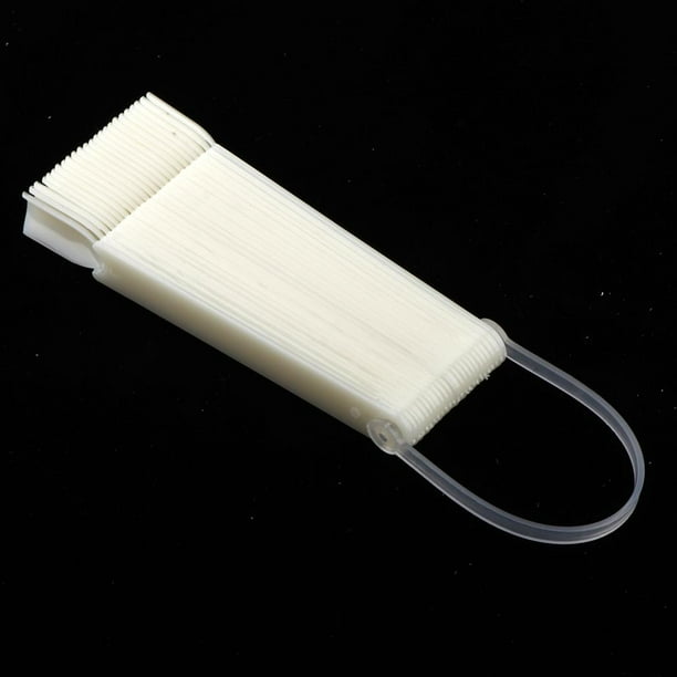 24 Piezas Nail Presentación Sticks Baoblaze Blanco Tabla de visualización de color de uñas
