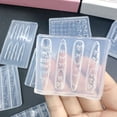 thumbnail image 4 of Creative Silicone Mold Pair For Nails Artists Makes Intricate Floral Designs And Bowknot Shaped Craft Embellishments, 4 of 8
