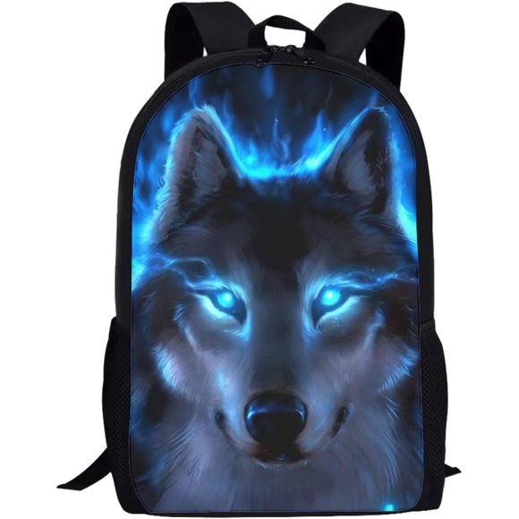 Kids School Backpack with Side Mesh Pockets Large Bookbag Daypack Shoulder Backpack