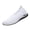 White, variant on IEMIEMIEM Women's Loafer Shoes Mesh Non Slip Slip On Casual Ballet Flat Nurse Walking Sneakers Knit Round Toe Casual Memory Foam Orthopedic Shoes Gray 6.5 Wide