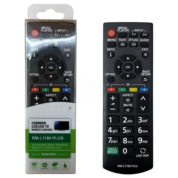 New HUAYU RM-L1180 PLUS Universal For Pansonic TV Remote N2QAYB000829 TNQE008