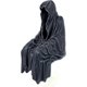 thumbnail image 2 of Death Reaper Sculpture, Gothic Decor Hand-painted Resin Statue With Eerie Negative Space Design, Perfect Home Decor Accent For Tabletop Gothic Decor, 2 of 5