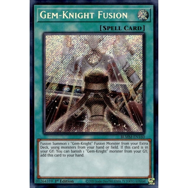 Carta de Hechizo Gem-Knight Fusion de Yu-Gi-Oh! 1.ª edición