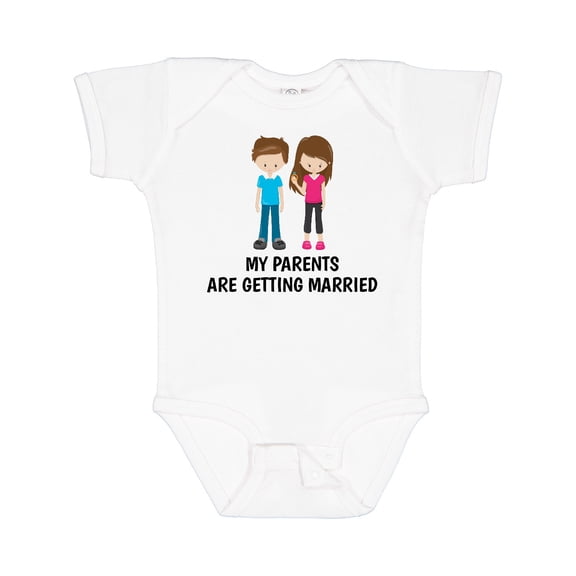 Inktastic My Parents Are Getting Married Boys or Girls Baby Bodysuit