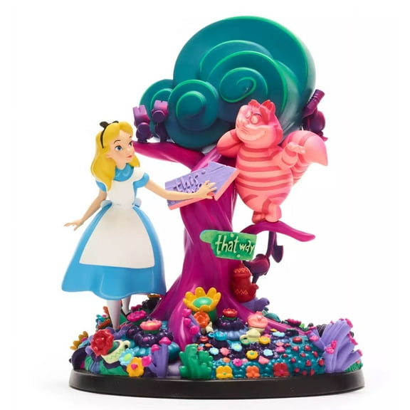 Disney Parks Alice in Wonderland Glow-in-the-Dark Figurine New with Box