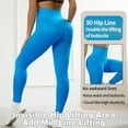 thumbnail image 4 of Slimove 3D Leggings for Women - High Waisted Tummy Control & Butt Lifting Anti Cellulite Leggings, Sculpting Yoga Pants with Instant Slimming Effect for Gym Workout, 4 of 8