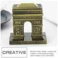 thumbnail image 2 of NIYANGLE Modèle Artistique Unique en Métal avec Arche Dorée Triumphale pour Table et Décoration Intérieure, 2 of 6