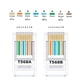 thumbnail image 5 of Conectores RJ45 de paso Cat6, paquete de 100 unidades, W-NECTOUN, 5 of 6