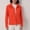 Orange, variant on Full Zip Jackets for Women Coats Fleece Long Sleeve Comfortable Trendy Womens Jackets