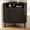Black, variant on Joyyskill Fluted Corner Cabinet with Storage, Modern Floor Cabinets with Adjustable Shelf & Metal Legs Wooden Narrow Cabinet Organizer, Natural Oak