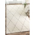 thumbnail image 3 of Nuloom Tapis 5' x 8' Touffeté Main Armitra en Naturel, 3 of 5