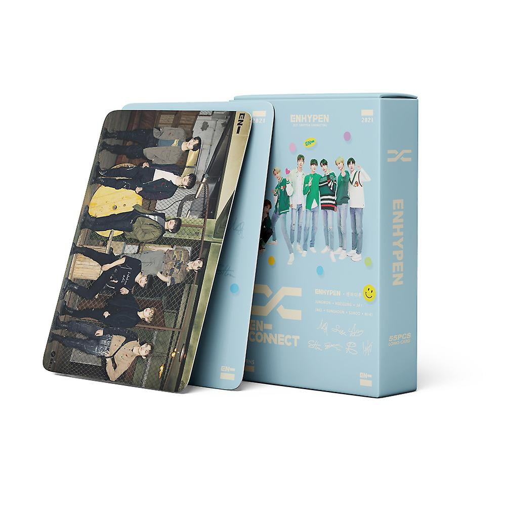 55pcs/set Kpop Enhypen Lomo Cards Hd High Quality Enhypen