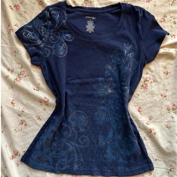 Cap Sleeve Top for Women Gothic Vintage Cross Print Summer Tees Crew Neck Casual Basic T Shirts 2026