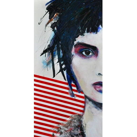 Glamorous Rock II Painting Print on Wrapped Canvas