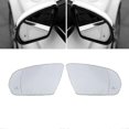 thumbnail image 3 of unique Left Side Wing Rearview Mirror Glass Blind Spot Heated compatible with C,E,S,GLC W205 W222 W213 X253 2013-2021, 3 of 5